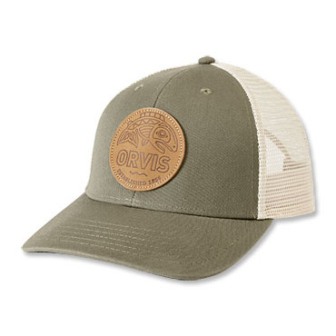 Cascadia Leather Patch Trucker
